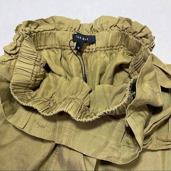 Walter Baker self- belted pocketed mini skort - Picture 4 of 7